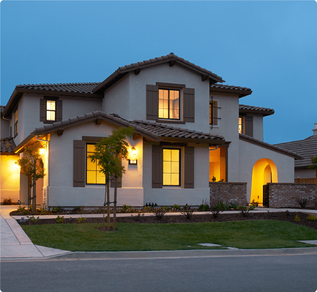 A spanish style house