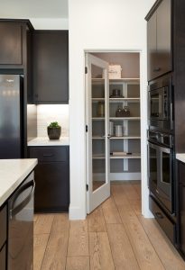 Kitchen Storage Pantries Available from a New Home Builder